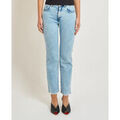 Pantalons sur Grenoble : Jeans Relish Jean femme avec mini franges &agrave; l'ourlet Bleu