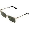 Lunettes de soleil Off-White OW2031 Lunettes de soleil, Or/Vert, 59 mm Dor&eacute;