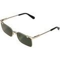 Lunettes sur Grenoble : Lunettes de soleil Off-White OW2031 Lunettes de soleil, Or/Vert, 59 mm Dor&eacute;