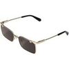 Lunettes de soleil Off-White OW2031 Lunettes de soleil, Or/Gris, 59 mm Dor&eacute;