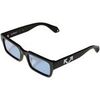 Lunettes de soleil Off-White OW1032 HUNTINGTON Lunettes de soleil, Noir/Bleu clair, 55 mm