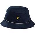 Casquettes sur Grenoble : Casquette Lyle & Scott Bob &agrave; passepoil Bleu