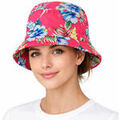 Chapeaux sur Grenoble : Chapeau Chapeau-Tendance Bob tissus fleurs