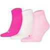 Chaussettes Puma unisexe Chaussettes Paquet de 3 Quarter Plain 3P