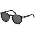 Lunettes sur Grenoble : Lunettes de soleil Tom Ford FT0591 IAN-02 Lunettes de soleil, Noir/Fum&eacute;e, 51 mm Noir