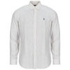 Chemise Polo Ralph Lauren CHEMISE RAYEE COUPE DROITE EN LIN