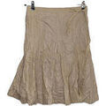 Jupes Etam Jupe midi Taille 36 / S Beige Grenoble