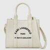 Sac &agrave; main Karl Lagerfeld Mn Square Tote Peb E Blanc