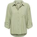 Chemises sur Grenoble : Chemise Jacqueline De Yong Jdycaya Linen Loose L/S Shirt Wvn Dia 15346548