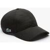 Casquette Lacoste CASQUETTE L&Eacute;G&Egrave;RE UNIE NOIRE Noir