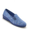Chaussons Pediconfort Pantoufles int&eacute;rieur &eacute;ponge Bleu