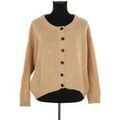 Gilets sur Grenoble : Gilet American Vintage Cardigan en laine beige