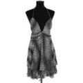 Robe courte Roberto Cavalli Robe en soie noire