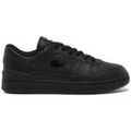 Baskets basses Lacoste BASKETS -Noir- T-CLIP SET Homme en cuir