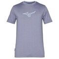 Tee-shirts sur Grenoble : T-shirt Mizuno T-shirt Athletics RB Gris