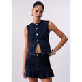 Gilet Liu Jo Gilet en jean coupe slim Grenoble
