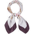 Echarpe Liu Jo Petit foulard &agrave; fleurs Marron