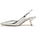 Chaussures &agrave; talons femme sur Grenoble : Chaussures escarpins Sam Edelman Bianka Sling Argent&eacute;