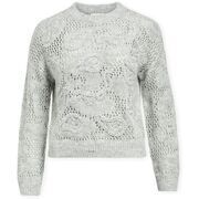 Pull Object Luca Knit - Medium Grey Melange