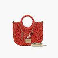 Sac &agrave; main Lollipops Sac panier corail Sotta Rose Grenoble