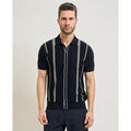 Polos sur Grenoble : Polo Sette/Mezzo Polo homme &agrave; rayures Bleu