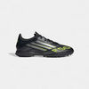 Chaussures de foot adidas F50 League Turf Core Black Iron Metallic Lucid Lemon