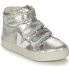 Baskets montantes enfant Veja SMALL ESPLAR MID FUR Argent&eacute;