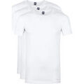 Tee-shirts sur Grenoble : T-shirt Alan Red T-shirt Ottawa Stretch Blanc (Lot de 3)