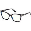 Lunettes sur Grenoble : Lunettes de soleil Tom Ford FT5812-B Cadres Optiques, Noir, 53 mm