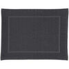 Tapis de bain Guy Levasseur Tapis de bain uni en coton &eacute;ponge Oeko-Tex Noir 50x70 cm. . Maison > Tapis de bain.