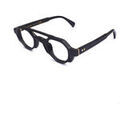 Lunettes sur Grenoble : Lunettes de soleil Xlab Paxi bloc bleu Cadres Optiques, Noir, 44 mm
