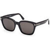 Lunettes de soleil Tom Ford FT1216 HAYLAY Lunettes de soleil, Noir/Fum&eacute;e, 53 mm Noir