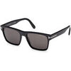 Lunettes de soleil Tom Ford FT1205 CALDER Lunettes de soleil, Noir/Fum&eacute;e, 55 mm Noir