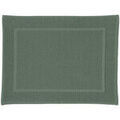 Tapis de bain sur Grenoble : Tapis de bain Guy Levasseur Tapis de bain uni en coton &eacute;ponge Oeko-Tex Vert 50x70 cm. . Maison > Tapis de bain.