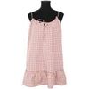 Robe courte S&eacute;zane Robe en coton rose Rose