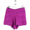 Short S&eacute;zane Mini short en coton violet Violet