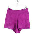 Short S&eacute;zane Mini short en coton violet Violet Grenoble