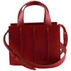 Sac a main Max Mara Sac &agrave; bandouli&egrave;re Whitney en cuir rouge Rouge