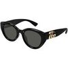 Lunettes de soleil Gucci GG1976SK Lunettes de soleil, Noir/Gris, 52 mm