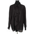 Chemise System Chemise en coton noire Chemises sur Grenoble : Chemise System Chemise en coton noire