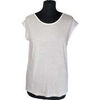 T-shirt Pieces Top/T-shirt Taille 36 / S Blanc
