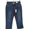Jeans sur Grenoble : Jeans 3/4 & 7/8 Gemo Pantalon/Pantacourt Taille 38 / M Bleu