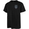 T-shirt '47 Brand 47 TEE MLB NEW YORK METS WINDOWPANE BACKER ECHO BLACK