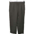 Pantalon Zara Pantalon droit Taille 36 / S Vert Grenoble