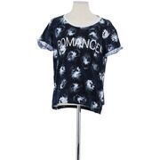 T-shirt Sandro T-shirt en coton bleu