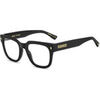 Lunettes de soleil Dsquared D2 0181 Cadres Optiques, Noir, 53 mm