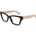 Lunettes de soleil Gucci GG1715O Cadres Optiques, Havana/Transparent, 53 mm Grenoble