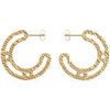 Boucles oreilles Les Georgettes Boucles d'oreilles Ecailles