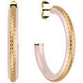 Boucles d'oreille sur Grenoble : Boucles oreilles Les Georgettes Cr&eacute;oles Les Cadettes Sunset nude grand format Jaune