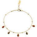 Bracelets Les Georgettes Bracelet dor&eacute; pampilles Collection Les Cadettes Jaune
